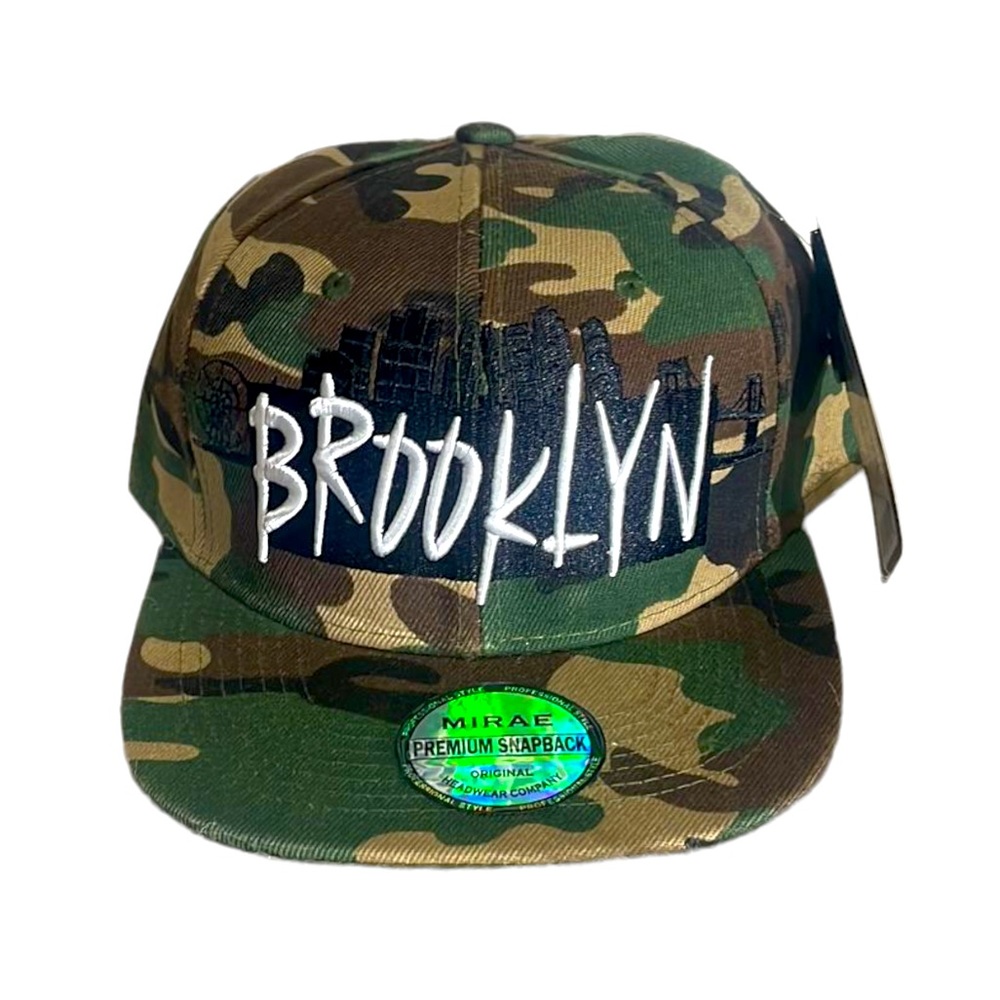 NEW - Brooklyn Camo Snapback